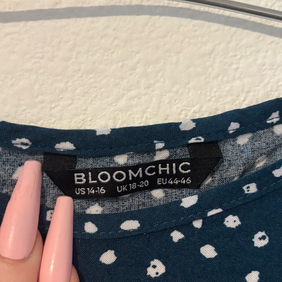 BloomChic Ruffle Sleeve Top - Picture 3 of 3